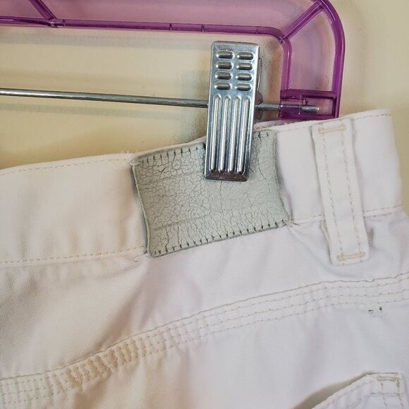 Vintage 90s Tommy Hilfiger White High Waisted Shorts - Picture 8 of 11